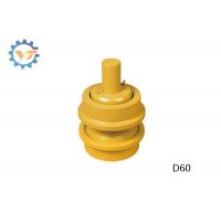 China Custom Yellow Color Excavator D60 Undercarriage Upper Roller on sale