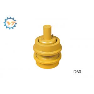 China Custom Yellow Color Excavator D60 Undercarriage Upper Roller wholesale