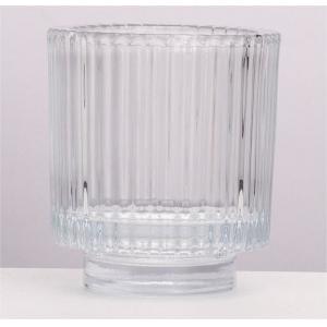 300ml Round Thick Glass Votive Holders for Wedding Base Party and Home Decor