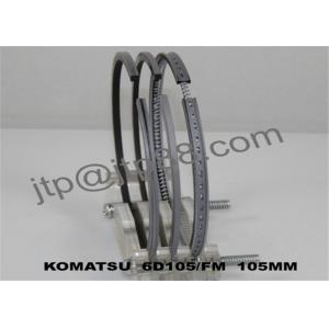 China Stainless Steel Piston Rings 6D125 / Small Piston Rings 6137-31-2040 supplier