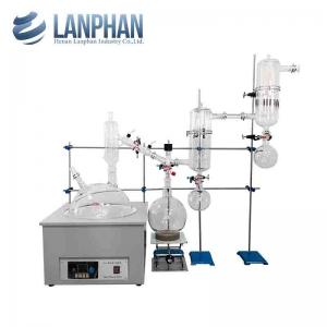 China Vacuum 20 Liter Cbd Glass Fractional Distillation Kit supplier