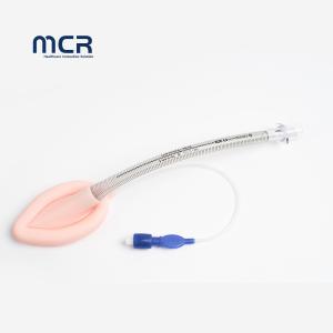 Soft Silicone Double Lumen Laryngeal Mask Airway For Medical Use