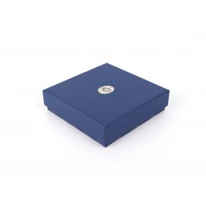 Rigid Custom Electronics Box , 2 Piece Lid Off Box Paper Packaging 2.25mm Thickness
