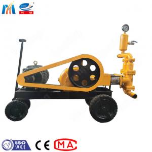 China Lightweight Cement Grout Injection Pump Single Cylinder With Customized Wheels supplier