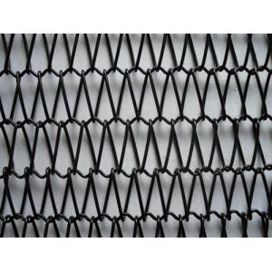 Round Wire Helix Woven Mesh for Curtain Wall,Conveyor Belt Spiral Architectural Mesh