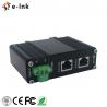 E-Link Gigabit Power Over Ethernet Injector 12~48VDC Power Input DIN Rail / Wall