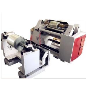 China Máquina de corte de rizos de superficie de 1200 mm Máquina de corte longitudinal de papel de aluminio wholesale