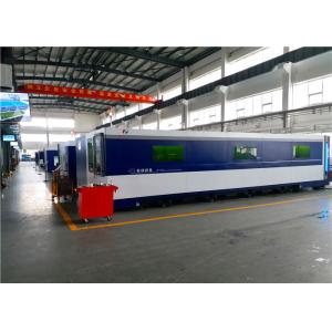 China Horizontal Fiber Metal Laser Cutting Machine For Hardware / Advertising Industry supplier