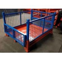 China Foldable Brick Pallet Lifting Cage Stillages And Cages For Transportation on sale