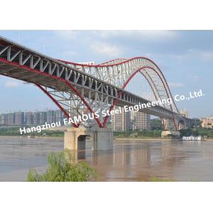 Dual Purpose Structural Arch Bridge Modular  Frames Suspension Bridge For Highway And Railway Bridge