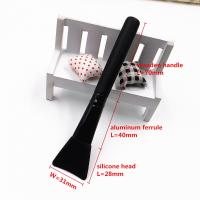 China 14.5cm Silicone Make Up Brushes Easy Cleaning Tools For Facial Mask Applicator on sale