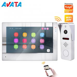 China HD 2.0MP Wireless WiFi Video Intercom color video door phone intercom Works with Mobile Phone by APP Tuya supplier