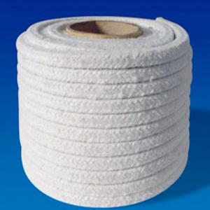 Insulation Ceramic Fiber Rope Thermal Shock Resistance Customized Size