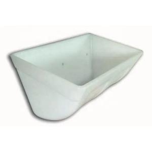 China Plastic Cups and Strong Cups 2 Hole Elevator Buckets for Industrial Grain Rice Milling supplier