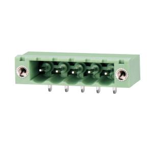 China Horizontal Electrical Pluggable Pcb Terminal Blocks Different Pitches wholesale