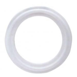 China 90 Shore A Pantone Color PTFE Rubber Gasket For Triclamp supplier