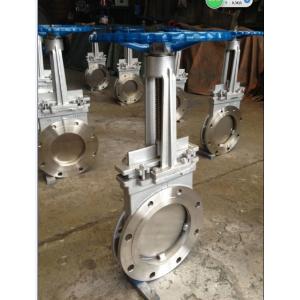 China SS316 8” Cast Steel Gate Valve for paper pulp , sewage DN50 ~ DN 2000 supplier