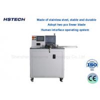 China Human Interface Operating System Stainless Steel Stable And Durable Auto Guillotine PCB HS-A310 Depanelizer on sale