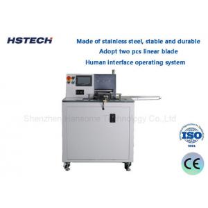 Human Interface Operating System Stainless Steel Stable And Durable Auto Guillotine PCB HS-A310 Depanelizer