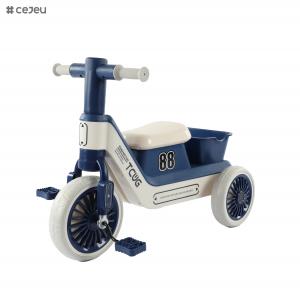 Kid Riding Tricycle with Compass Bell for All-Season Use with Easy-Grip Handles