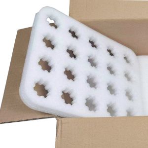 Quality Assurance Custom EPE Egg Foam Tray Oem Wholesale Egg In Egg Carton Eco-Friendly Corrugated Cardboard Egg Paper Packaging Box Customizable Shape with Foam Inserts Transport Display
