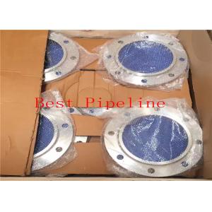 China 304L Material Forged Steel Tank Flanges , Threaded Pipe Flange Long Service Life supplier