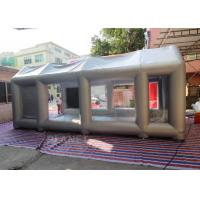 China 7m Long Inflatable Spray Booth With Blower Fire - Retardant EN14960 SGS CE on sale