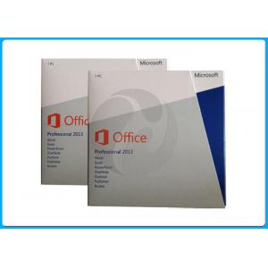 China Retail Full Version Genuine Microsoft Office 2013 Software With Activation Guarantee supplier