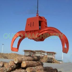 China High Efficiency Two Paws Wood Hydraulic Clamshell supplier