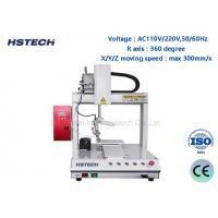China AC 220V/110V Automatic Soldering Robot Teaching Pendant 220V Rotation Axis 50/60Hz HS-S331R on sale