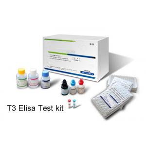 TriiodothyronineT3 Elisa Kit Test Goat - Anti - Mouse Antibody Coated Microtiter Wells