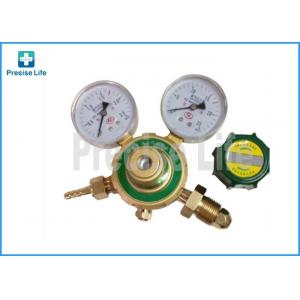 Hospital Medical Gas System G5/8 male Oxygen regulator with 2 gauge