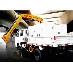 China Durable Lifting Knuckle Boom crane truck mounted 7.5m Max Lifting Height supplier