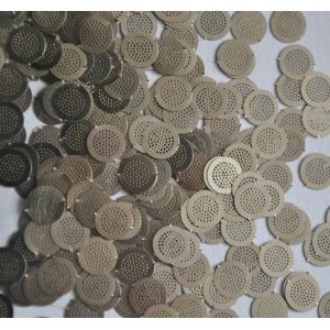 Micron Hole Size stainless steel filter disc , wire filter mesh diameter 5mm