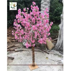 UVG customized small artificial cherry blossom tree uk for wedding table decorations CHR159