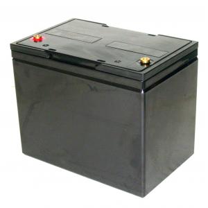AGM 12V80AH Rechargeable Gel Battery , High Cycling Capability Battery 28.5kg