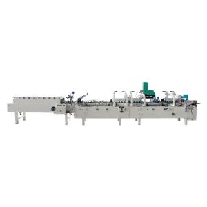 China Max. Unwinding Diameter 340mm Automatic Box Forming Folder Gluer for Cardboard Boxes supplier