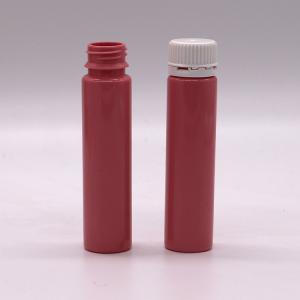 China Tamper Proof Cap 1oz/30ml PET Green Brown Oral Liquid Plastic Bottle for Medical Packaging supplier