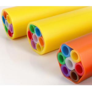 Highly Resistant To Crushing Fiber Optic Cable Conduit , Hdpe Cable Duct