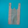 Eco-friendly vest non woven shopping bag, green, red, orange, purple, white,