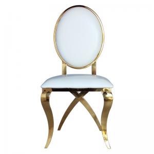 Elegant Dining Chair With X-Foot Event Furniture For Banquet