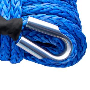China 30m UHMWPE Braided Synthetic Fiber Winch Rope 14mm Extension Customizable ODM Support supplier