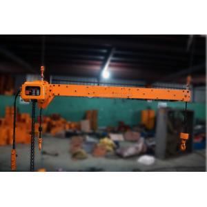 China Customized Color Electric Chain Hoist 500kg With Two Hooks For Lifting Goods supplier