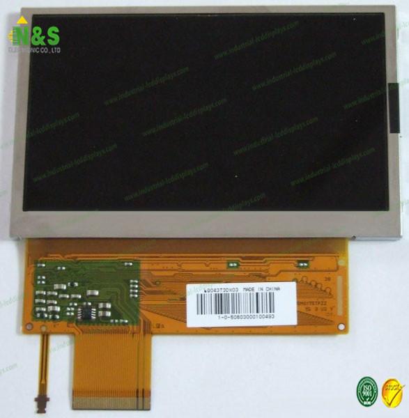 新しく、元のLQ043T3DX03 4.3インチ480×272 TFT LCDモジュールの明るさ165 cd/mの² （Typ。）