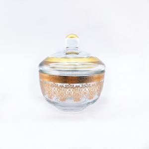 China 230g Small Candy Bowl Decor Clear Candy Dish With Lid Classic supplier