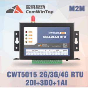China CWT5015 Cellular RTU, M2M telemetry controller, sms 3G 4G wireless remote control relay switch,3G 4G gsm i/o module supplier
