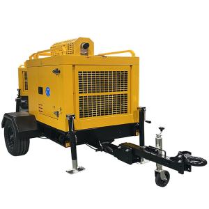 High Quality Water Pressure Pump Solid Handing 76mm Self Priming Mud Pump Mobile Water Pump