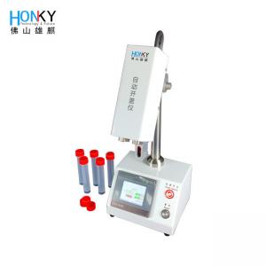 Semi Automatic Lab Reagent Tube Electric Capping Machine For Bio Reagent Testing Vial