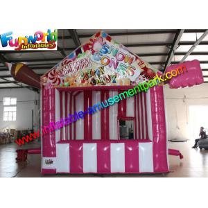 China Cotton Candy Inflatable Serving Shelter, Inflatable Booth Party Tent With EN14960 supplier