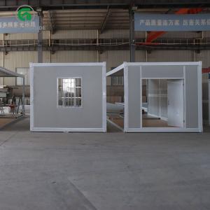 Anti Theft Windows Doors Portable Folding Container House A-Class Fire Resistance